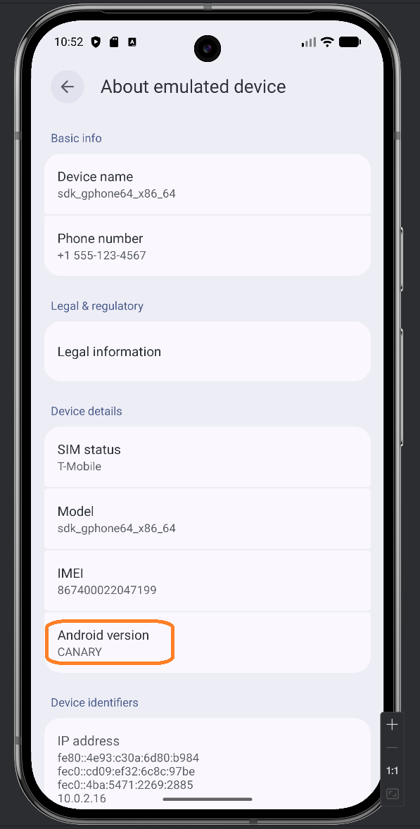 API Canary Preview