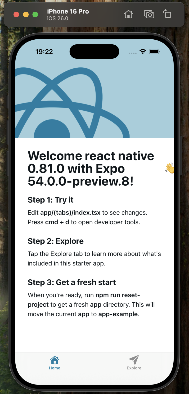 React Native 0.81.0 iOS