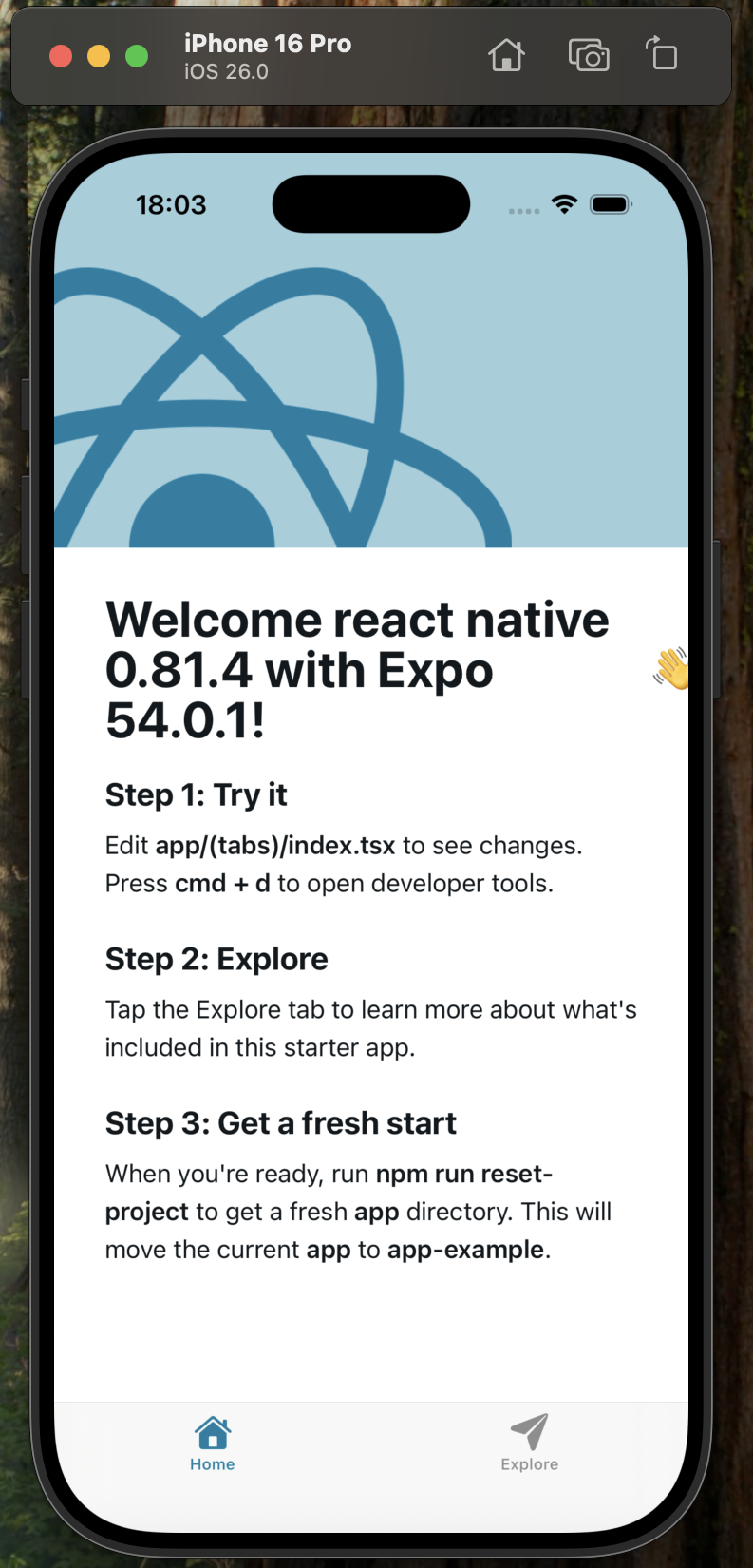 React Native 0.81.4 iOS