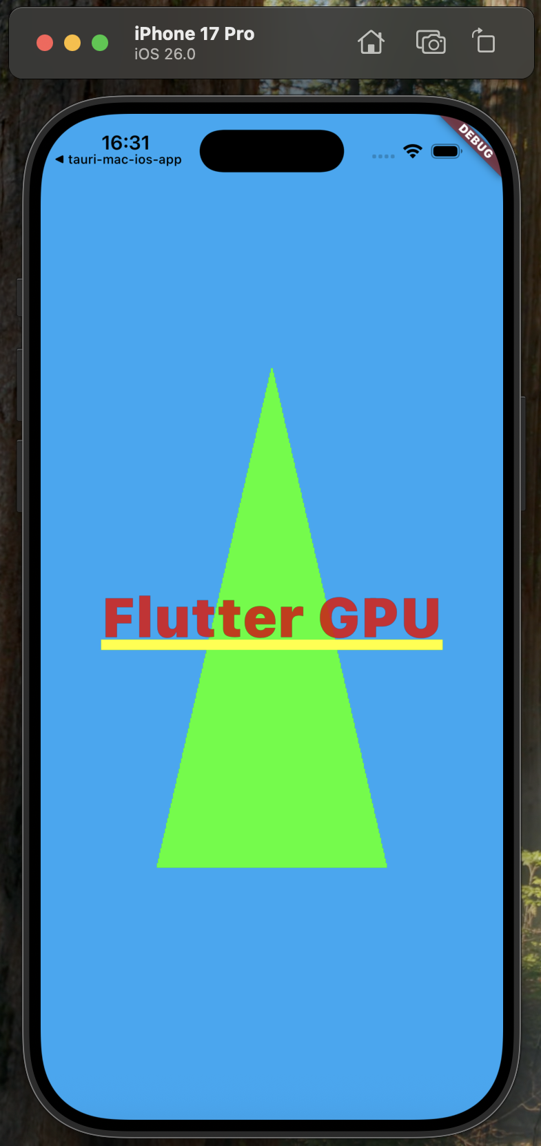 gpu on iOS 26